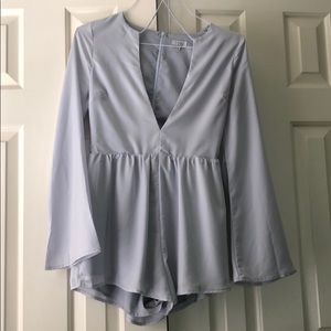 Lulus Light Blue Romper